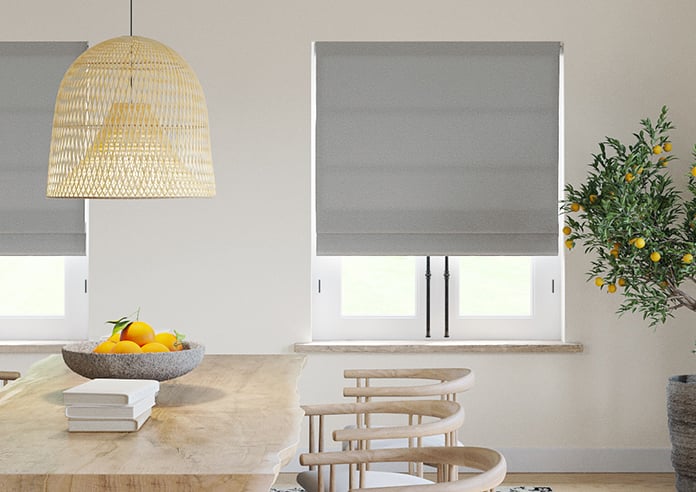 Stamford, Dove - Twist&Fit Roman Blind - Image 3